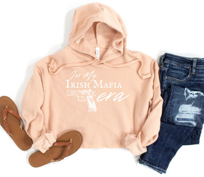 In my Irish Mafia Era Crop Hoodie - Gifts for Book Lovers